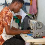 Sustainable venture creation in Ghana – Upcycling waste into new products.
